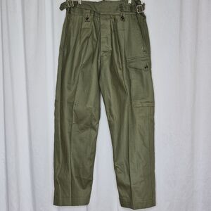 YAKKA 1966 Victoria Men's Australian Military Jungle Green Gurkha Pants - 10/38